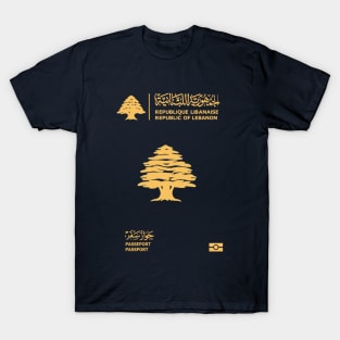 Lebanon passport T-Shirt